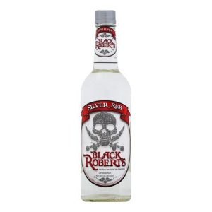 Black Roberts Silver Rum (Single/750.00 ML Glass Bottle)