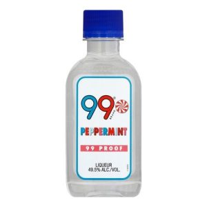 99 Peppermint Schnapps (Single/100.00 ML Plastic Bottle)
