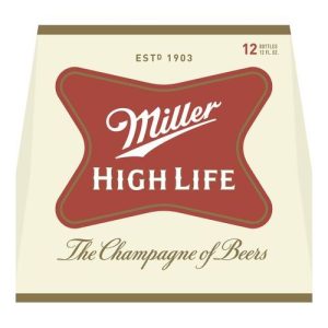 Miller High Life Bottle (12 Pack/12 FL OZ Bottle)