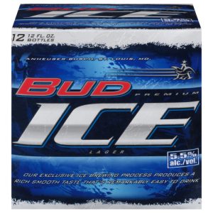 Bud Ice Premium Lager Beer 12 - Bottles (12 fl oz)
