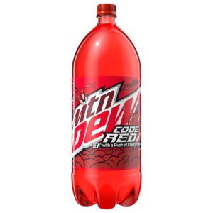 Mtn Dew Code Red DEW With A Rush Of Cherry 2 Liter