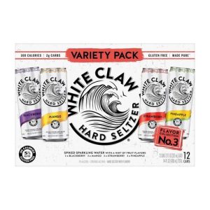 White Claw Hard Seltzer Variety Pack Flavor No. 3 Can (12 Pack/12 FL OZ Can)