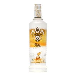 Smirnoff Wild Honey Vodka (Single/750.00 ML Glass Bottle)