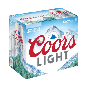 Coors Light Can (30 Pack/12 oz Cans)