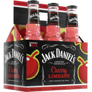 Jack Daniel's Country Cocktails Cherry Limeade (6 Pack/10 oz Bottle)