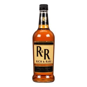 R & R Rich & Rare Blended Canadian Whisky (Single/750.00 ML Glass Bottle)