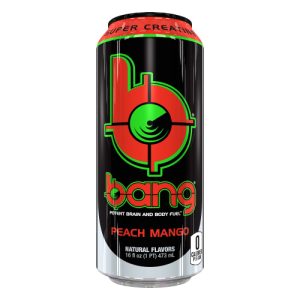 bang Peach Mango Energy Drink (16 oz)