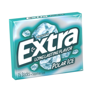 Wrigley's Extra Sugarfree Gum Polar Ice (Single/1.32 OZ Pack)