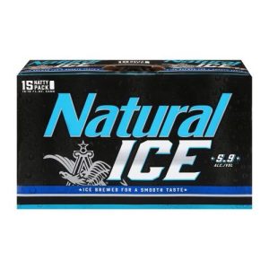 Natural Ice Can (15 Pack/12 FL OZ Can)