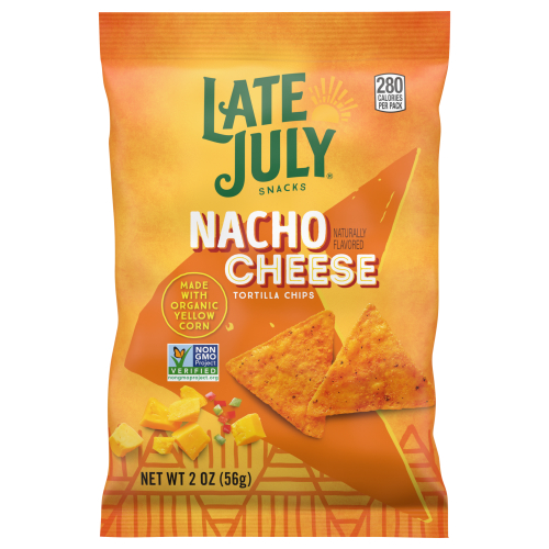 Late July Nacho Cheese Tortilla Chips (2 oz)
