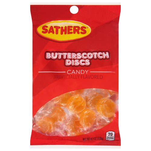 Sathers Butterscotch Discs Candy (4.2 oz)