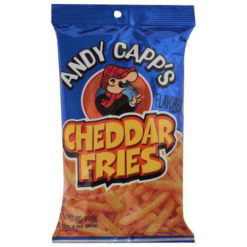 Andy Capp's Cheddar Fries Corn & Potato Snacks (3 oz)