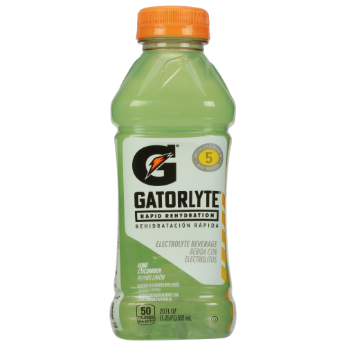 Gatorlyte Rapid Hydration Lime Cucumber Electrolyte Beverage (20 fl oz)