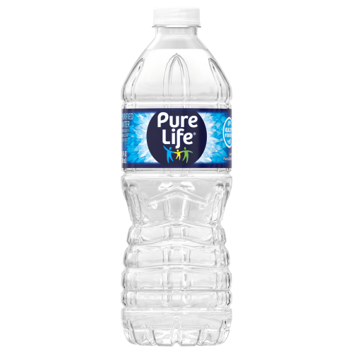 Pure Life Purified Water Plastic Bottled Water (16.9 Fl Oz)