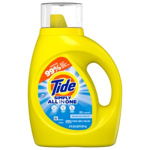 Tide Simply Liquid Laundry Detergent Refreshing Breeze 22 loads (31 oz)