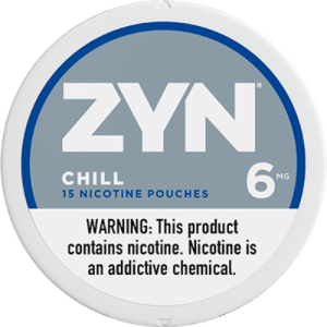 ZYN Chill Nicotine Pouches 6mg (5 count/15 Pouches)