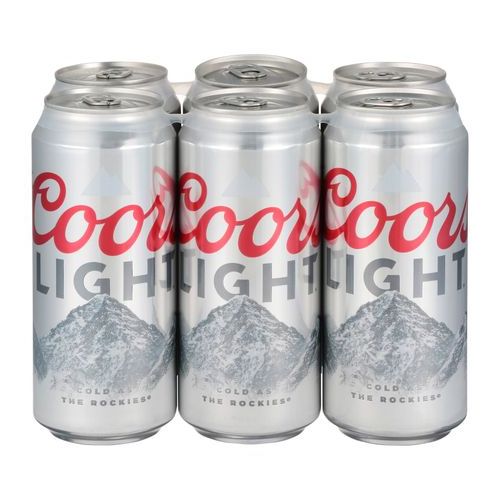 Coors Light Can (6 Pack/16 oz Can)