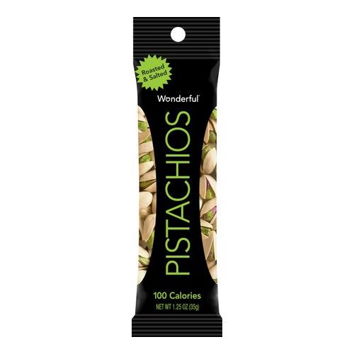 Wonderful Pistachios Roasted & Salted (Single/1.25 OZ Foil Bag)