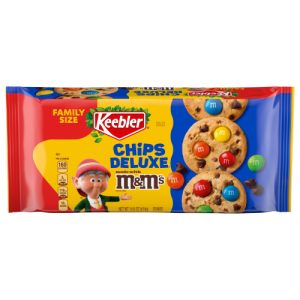 Keebler Brands 06778 153572 M&M Chips Deluxe Cookies OW Everyday 14.6oz No PMT