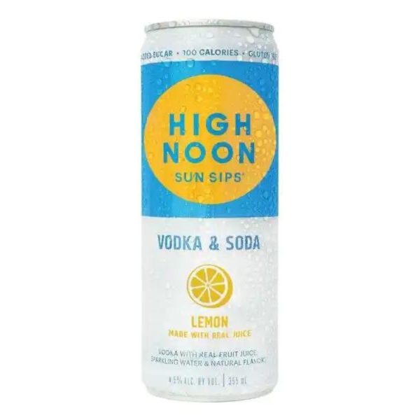 High Noon Lemon (4 Pack/12oz)