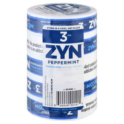 Zyn 3 mg Peppermint Nicotine Pouches (5 ea)