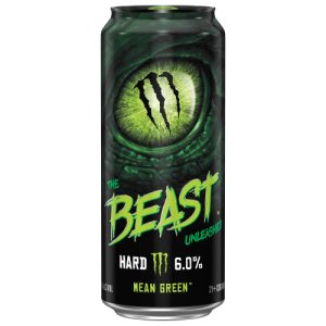 The Beast Unleashed Mean Green 16oz Can