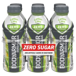 BODYARMOR Zero Sugar Lemon Lime Bottles (6 Pack/20 fl oz)