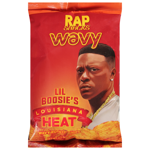 Rap Snacks Wavy Lil Boosie's Louisiana Heat Potato Chips (Single/2.5 oz)