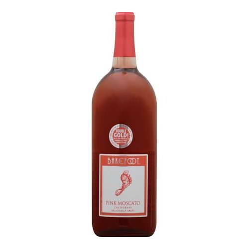 NV Barefoot Pink Moscato (Glass Bottle/1.50 LT)