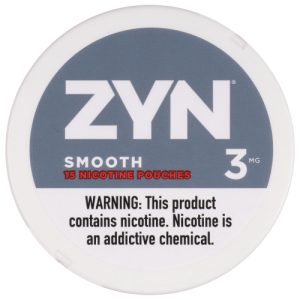 Zyn 3 mg Smooth Nicotine Pouches (Single/15 ea)