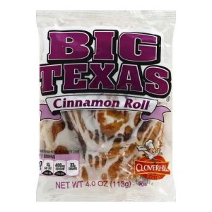 Big Texas Cinnamon Roll  (Single/4.00 OZ Plastic Bag)