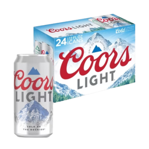 Coors Light Can (24 Pack/12 oz Cans)