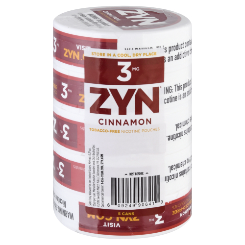 Zyn 3 mg Cinnamon Nicotine Pouches (5 ea)