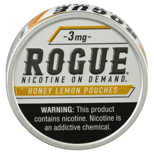 Rogue 3 mg Honey Lemon Pouches Nicotine (20 ea)
