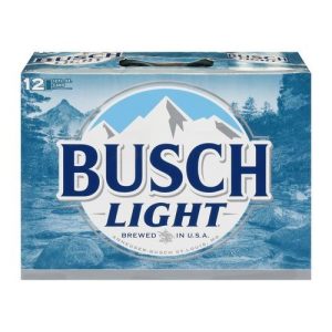 Busch Light Can (12 Pack/12 FL OZ Can)