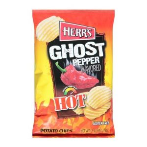 Herr's Potato Chips Ghost Pepper (Single/2.50 OZ Foil Bag)