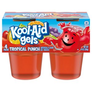 Kool-Aid Tropical Punch Gel Snacks (4 Pack/4 ea)