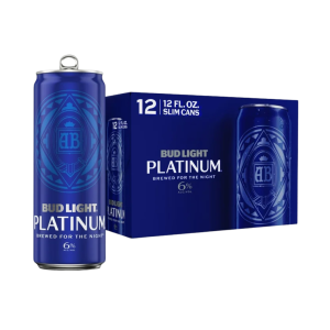 Bud Light Platinum Cans (12 Pack/12 oz Cans)