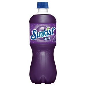 Sunkist Grape Soda bottle (20 fl oz)