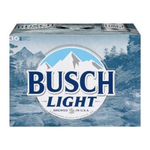 Busch Light Can (30 Pack/12 FL OZ Can)