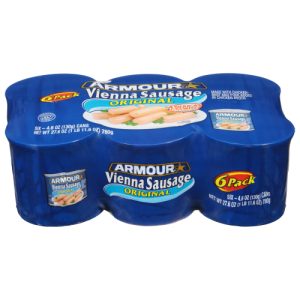 Armour Original Vienna Sausage 6 - Cans (6 Pack/4.6 oz)
