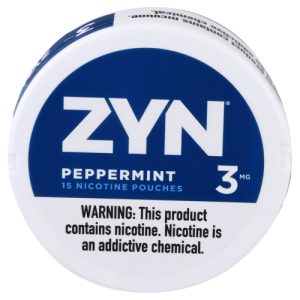 Zyn 3 mg Peppermint Nicotine Pouches (15 ea)