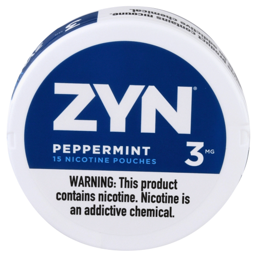 Zyn 3 mg Peppermint Nicotine Pouches (15 ea)