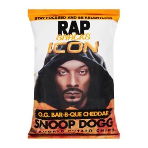 Rap Snacks Cardi B. Flavored Potato Chips Cheddar Bar-B-Que (Single/2.50 OZ Foil Bag)