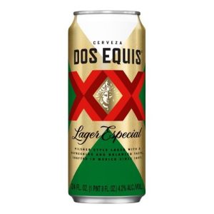 Dos Equis Cans (Single/24 oz Can)