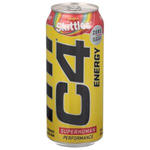 C4 Zero Sugar Performance Original Skittles Energy Drink (16 fl oz)