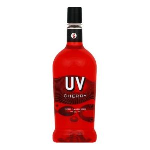 UV Cherry Vodka (Single/1.75 LT Glass Bottle)