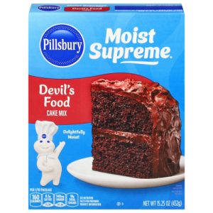 Pillsbury Moist Supreme Premium Devil's Food Cake Mix (15.25 oz)