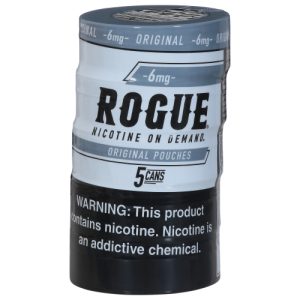 Rogue Pouches 6 mg Original Nicotine (5 ea)