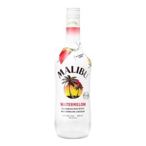 Malibu Watermelon Rum (Single/750.00 ML Glass Bottle)